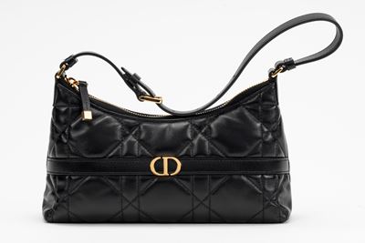 Borsa Miss Caro Cigale in pelle macrocannage