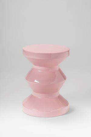 Side table in ceramic