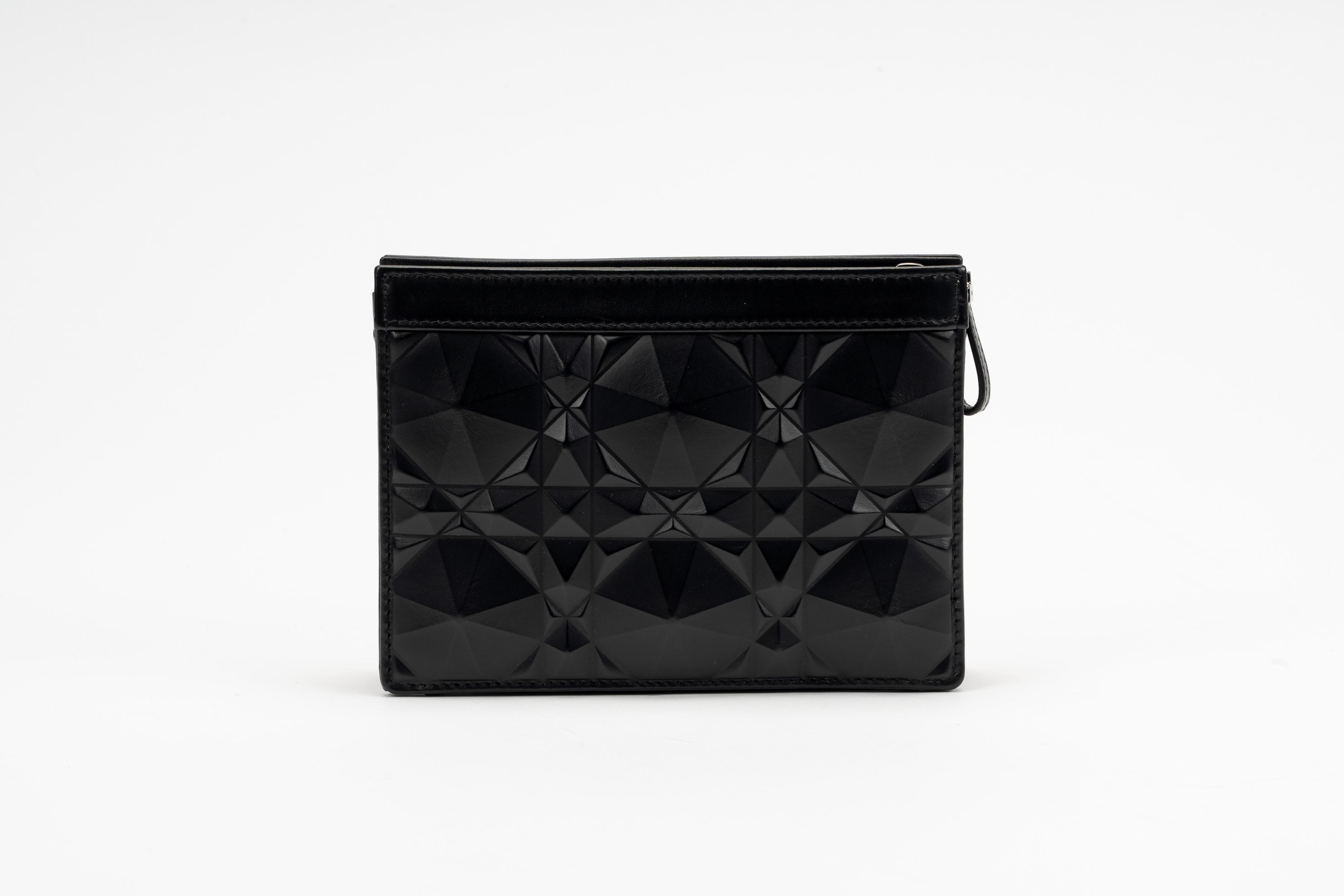 Christian Dior - Pochette Caro in pelle macrocannage