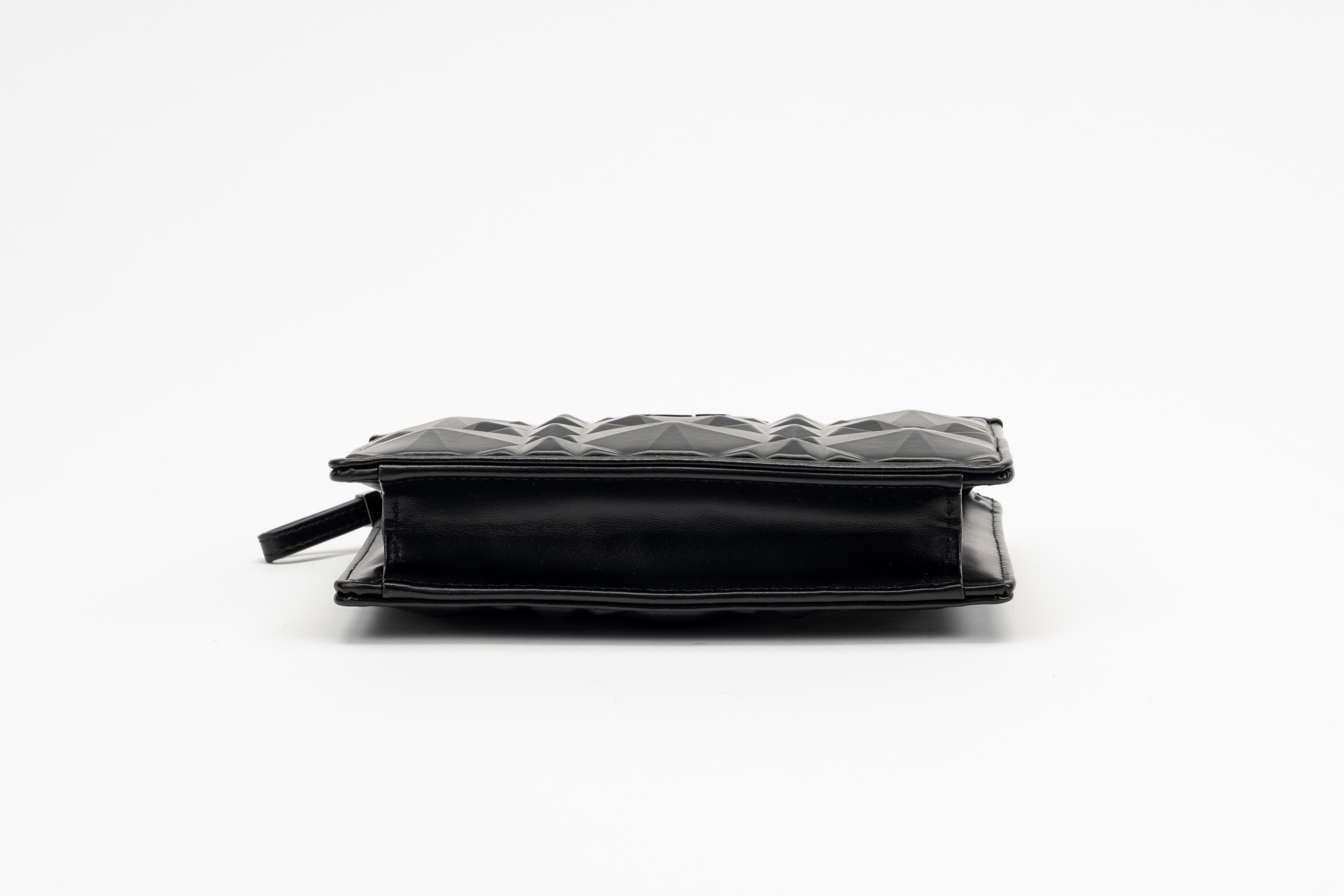 Christian Dior - Pochette Caro in pelle macrocannage