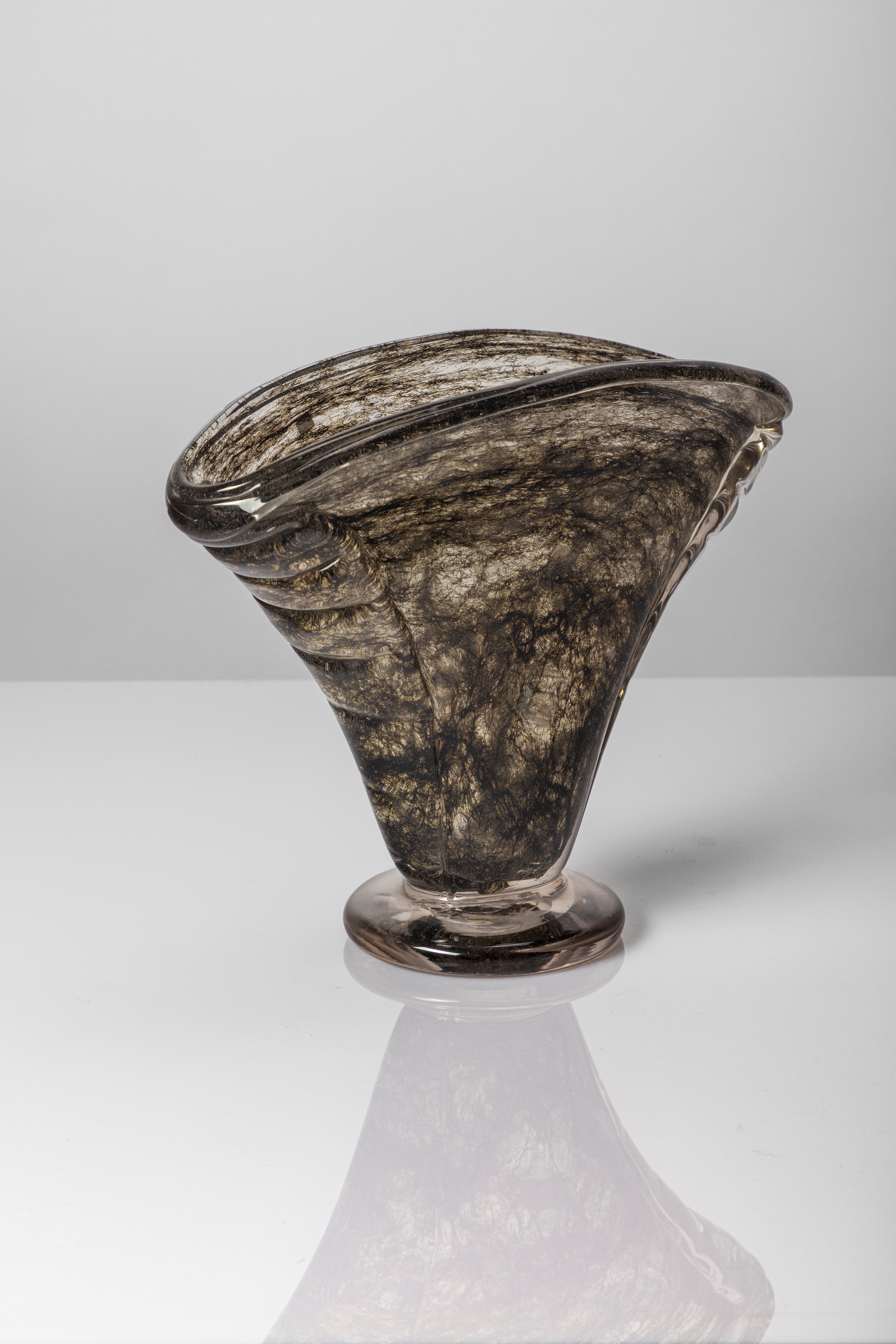 Ercole Barovier - Vaso della Serie Crepuscolo