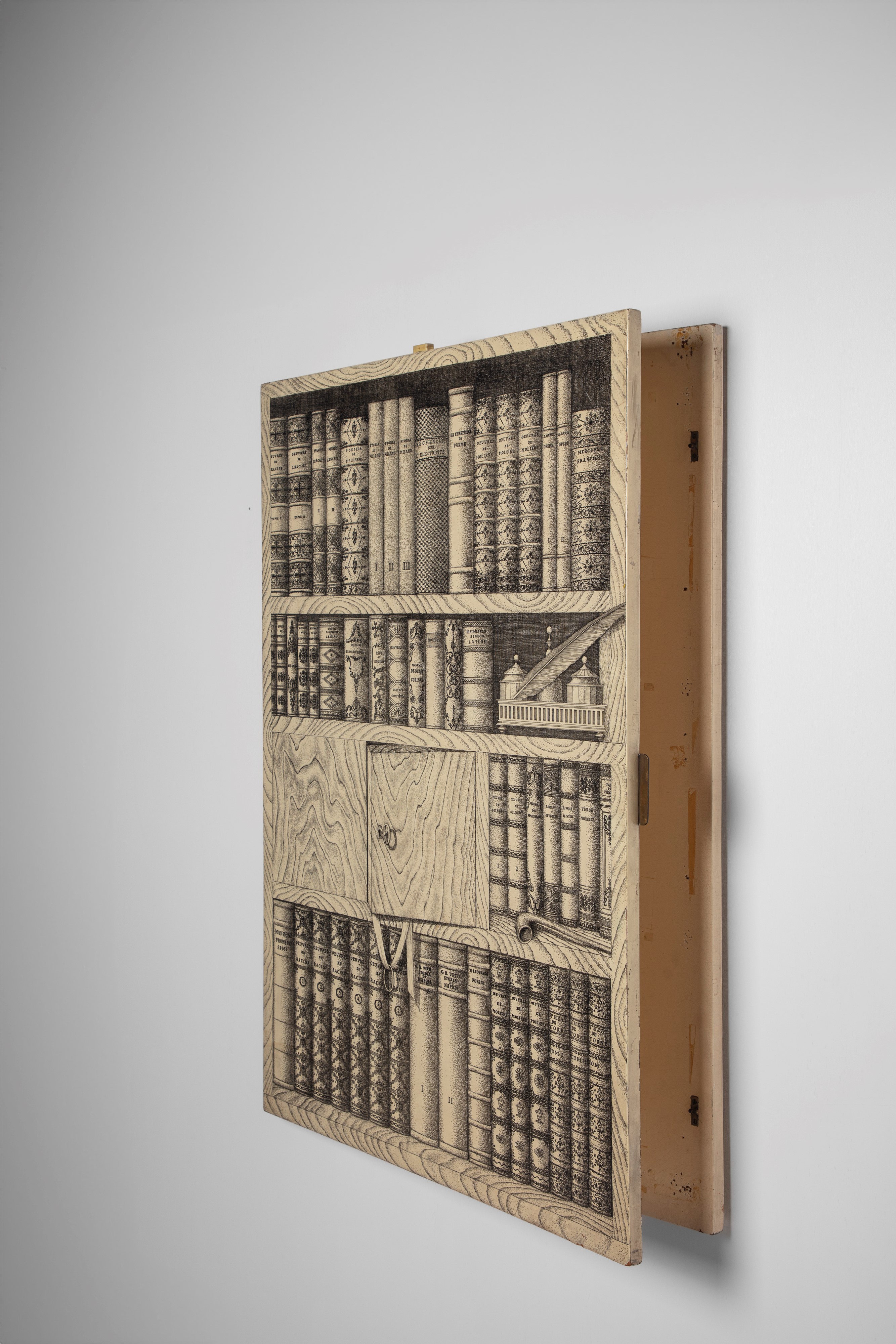 Piero Fornasetti - Pannello Apribile, Libri