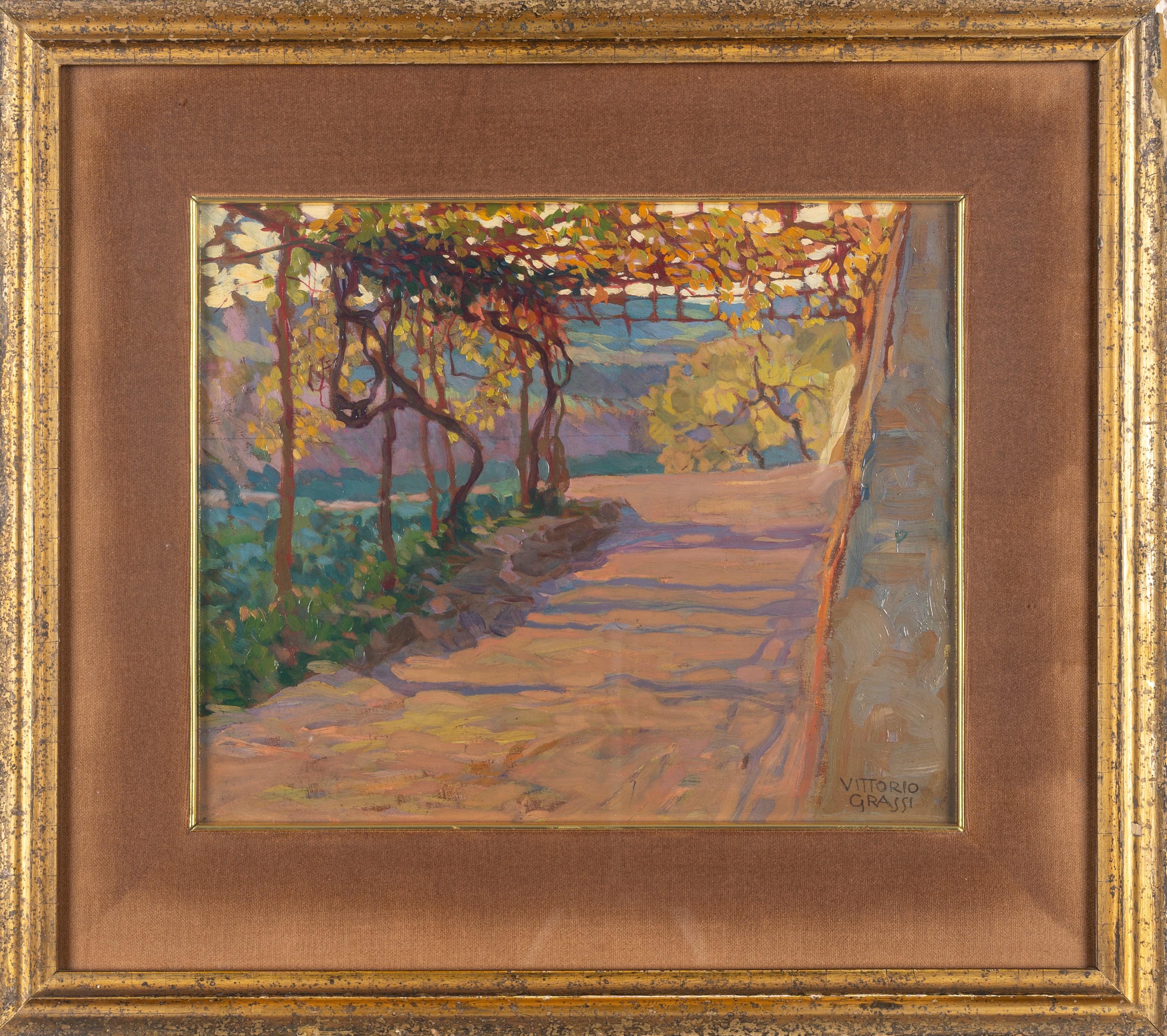 Vittorio Grassi - Pergolato in Primavera