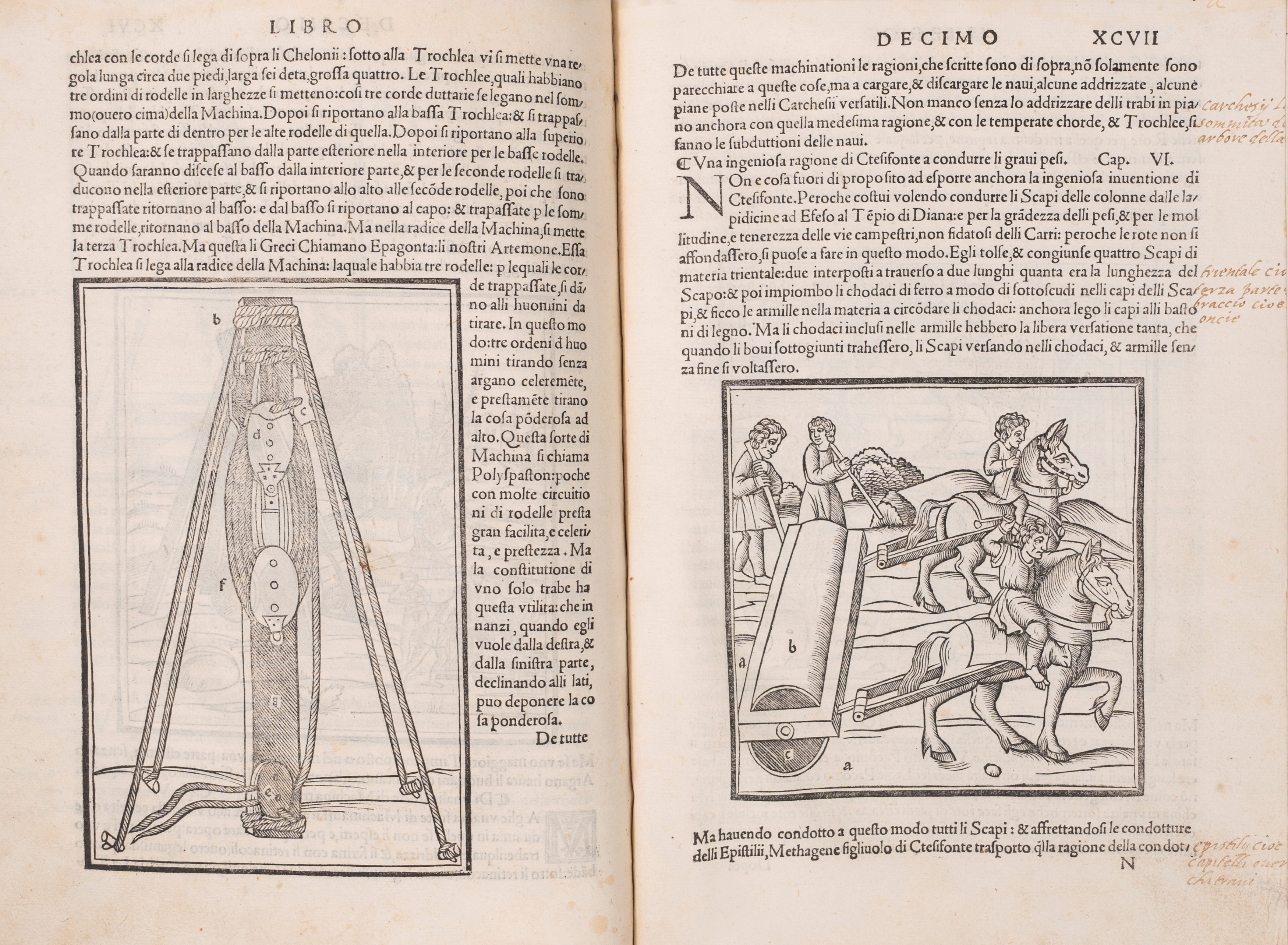 Vitruvio, Marco Pollione - Vitruvio, Architettura dal vero, Venezia, 1535