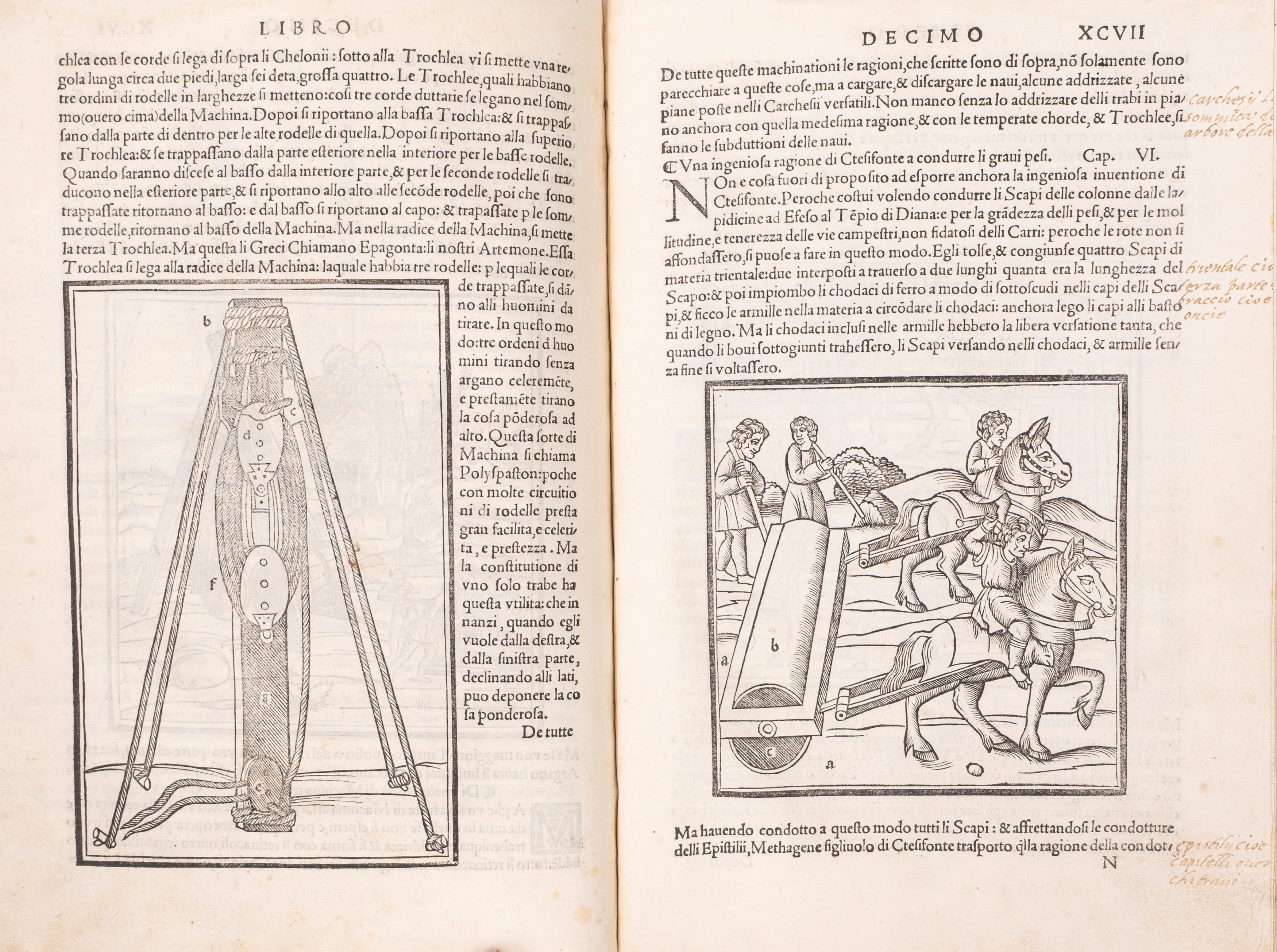 Vitruvio, Marco Pollione - Vitruvio, Architettura dal vero, Venezia, 1535