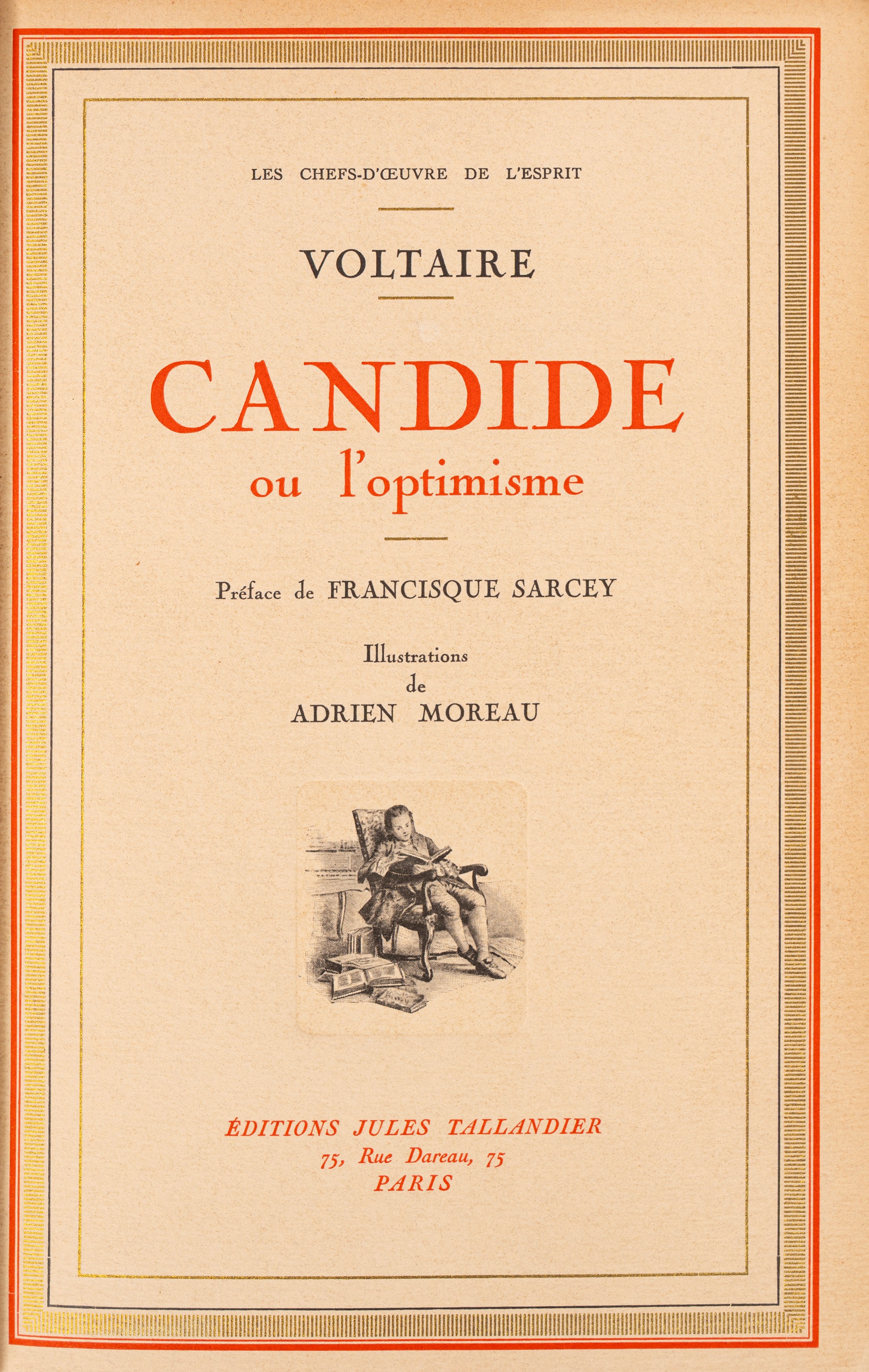 Voltaire, Francois Marie Arouet De - Candide Ou L'optimisme + The Keepsake