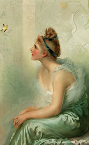 The beauty and the butterfly