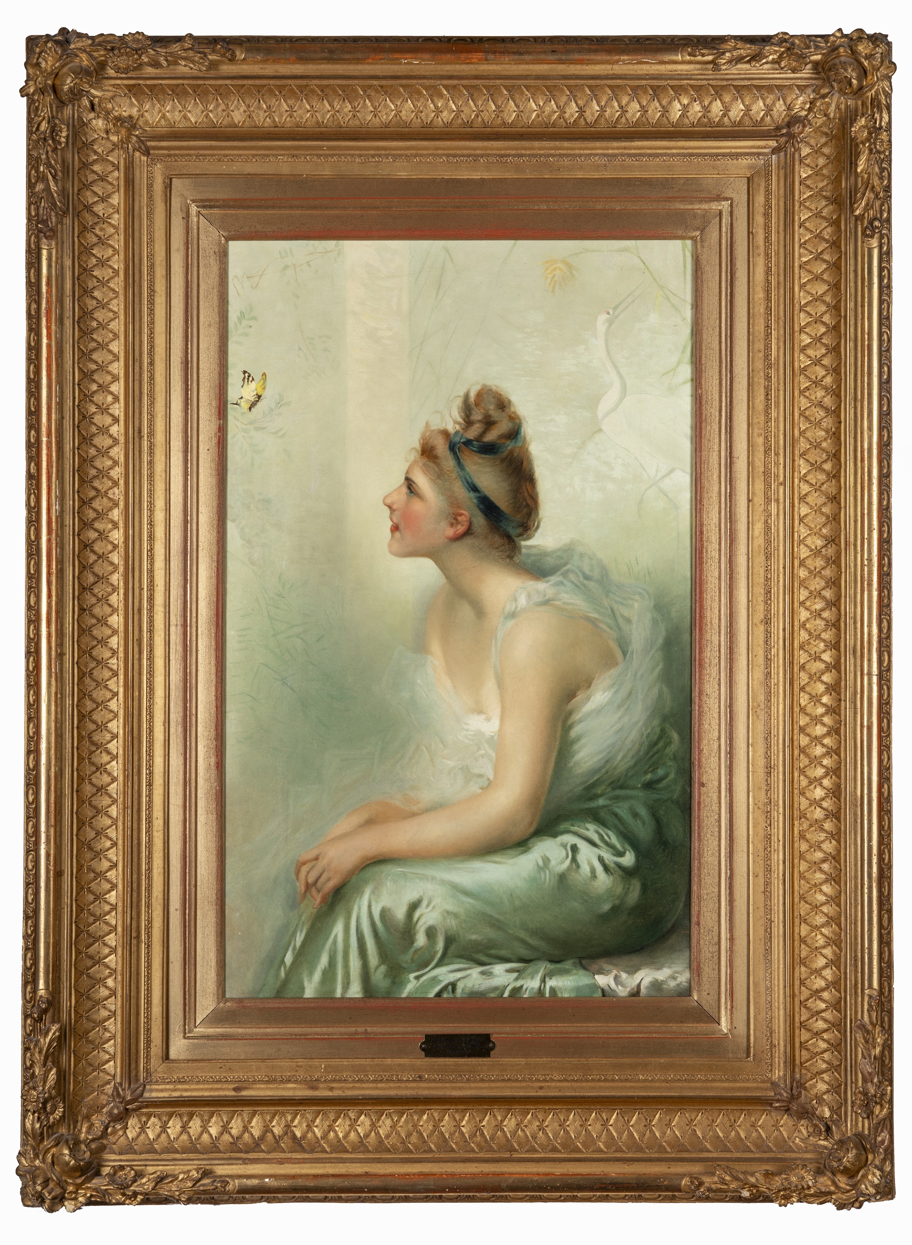 Vittorio Matteo Corcos - The Beauty And The Butterfly