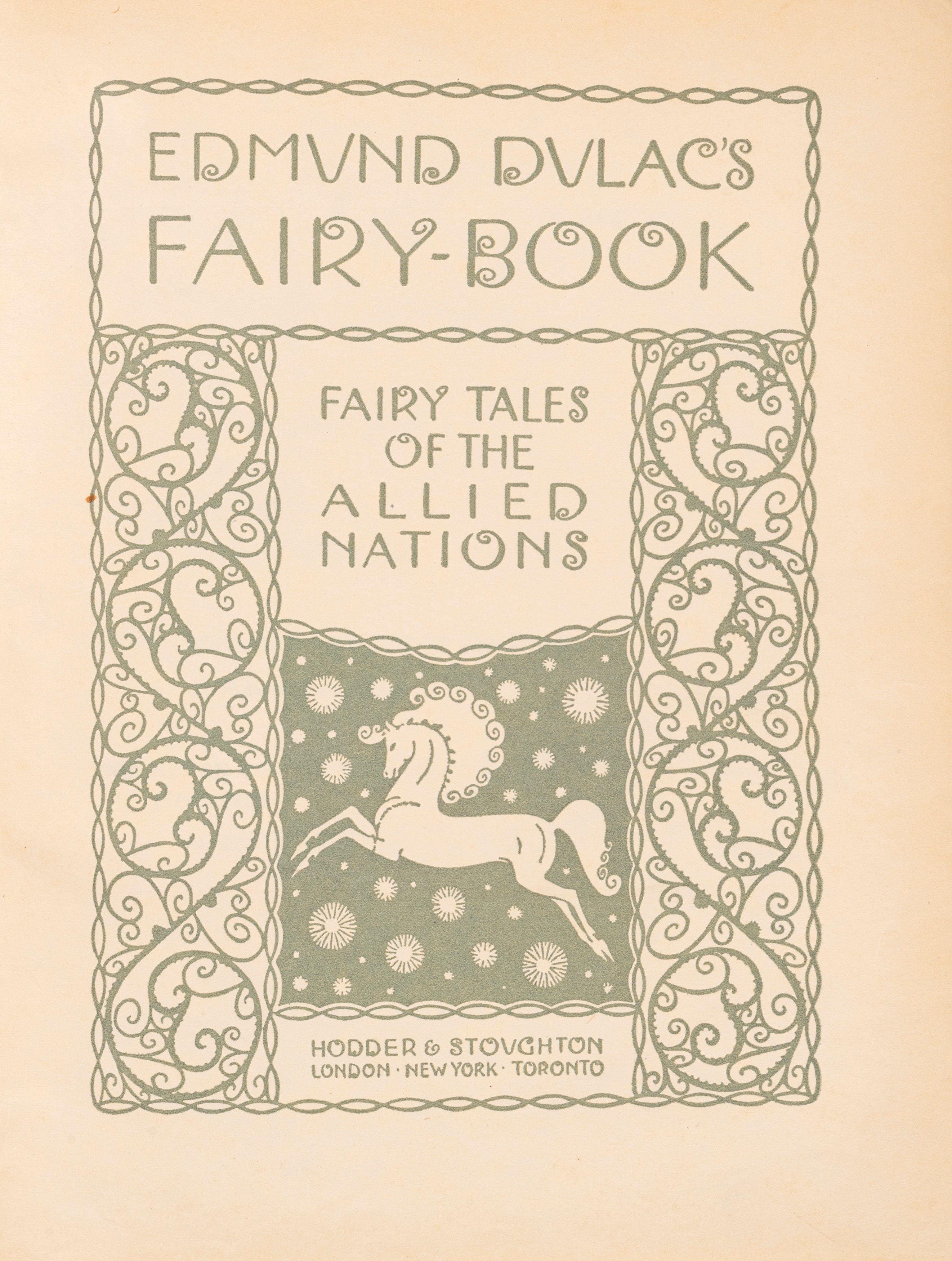 Edmund Dulac's Fairy Book