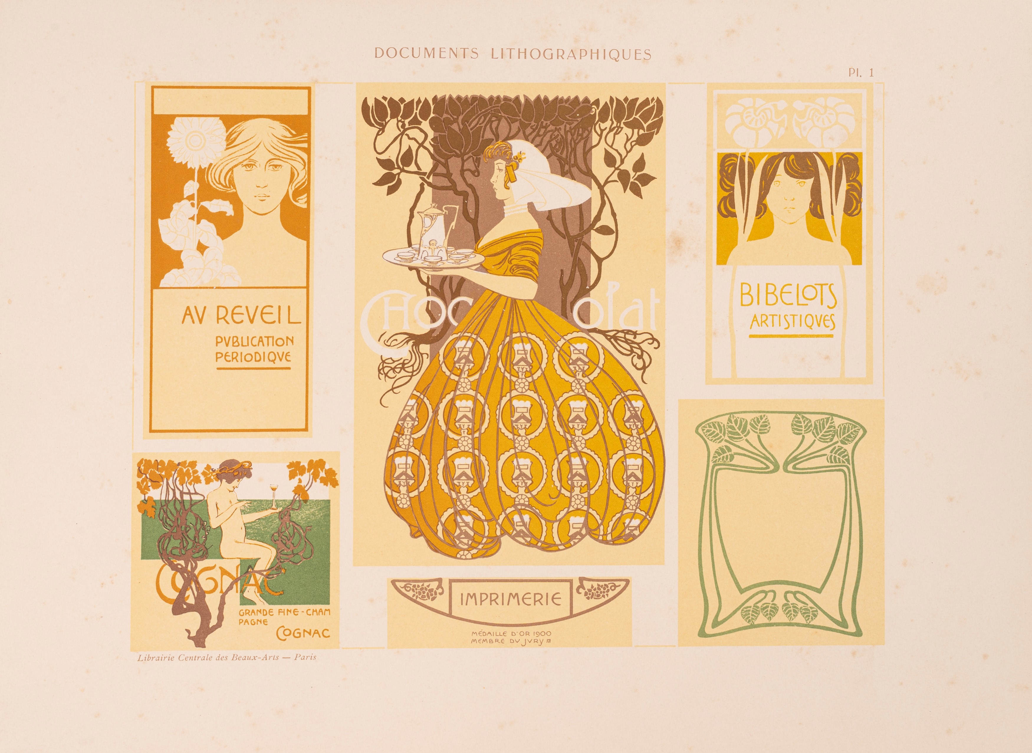 Mucha, Alfons, Maurice Pillard Verneuil - Documents Lithographiques