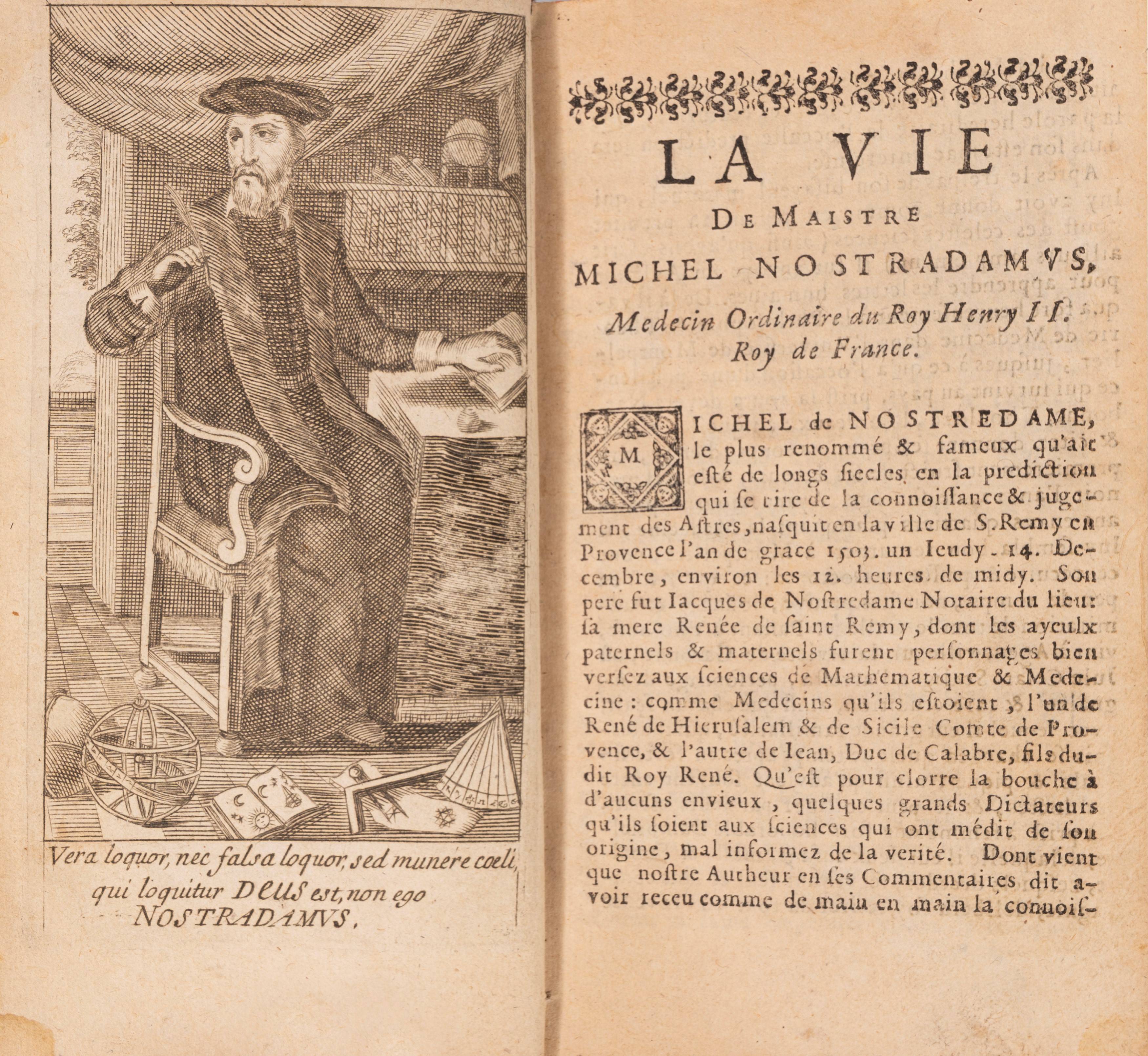 Michel Nostradamus - Les Vrayes Centuries Et Propheties