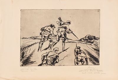 Guerra 1915 - Acquaforte e puntasecca