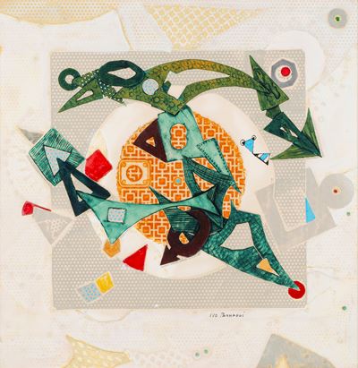 Senza titolo - calcografia con interventi a mano, es. II/XXV