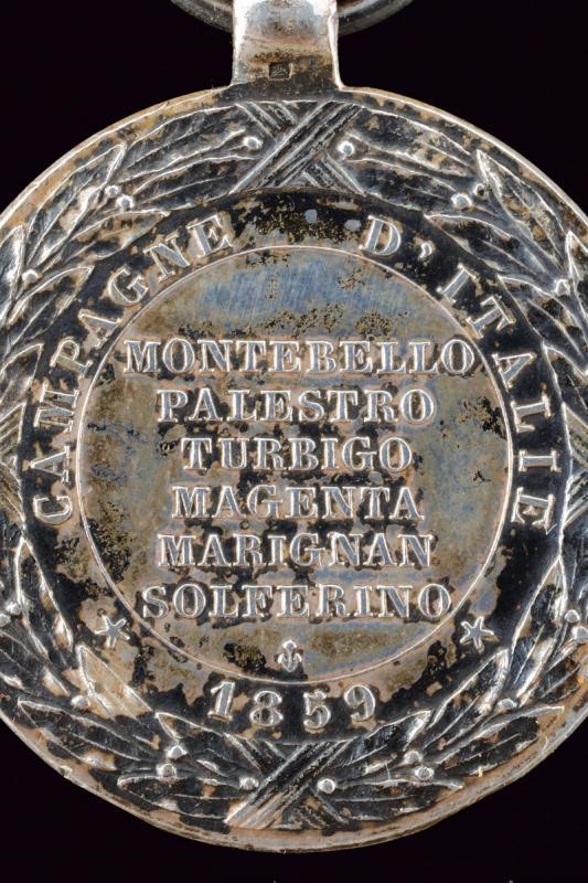 Medaglia Commemorativa della Campagna D'italia del 1859