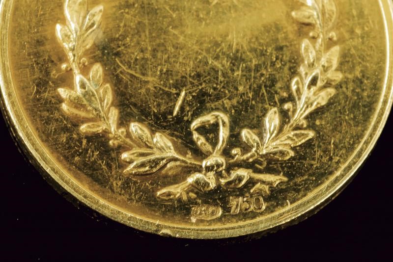 Due medaglie al valore militare in oro