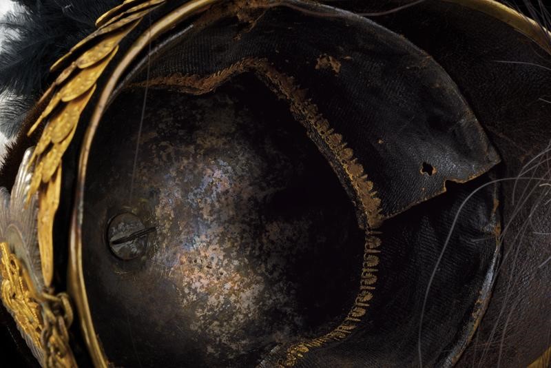 Magnifico elmo della Guardia Nobile epoca Pio IX