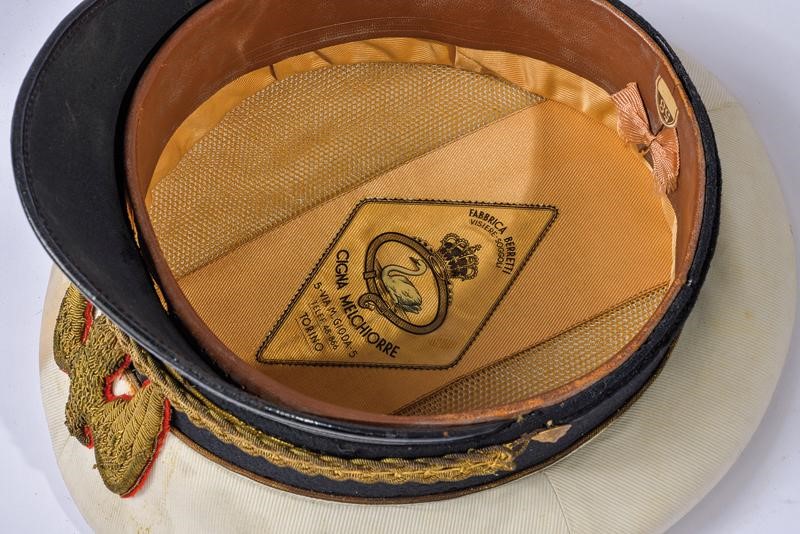 Berretto estivo da tenente generale MVSN