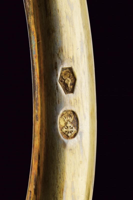 Bellissima spada Albertina Mod. 1833 appartenuta al Conte V.A.F. Sallier della Torre