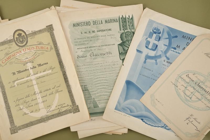 Ammiraglio di Divisione Enrico Accorretti (1888-1978)