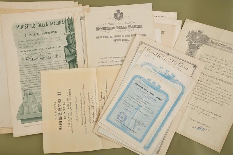 Ammiraglio di Divisione Enrico Accorretti (1888-1978)