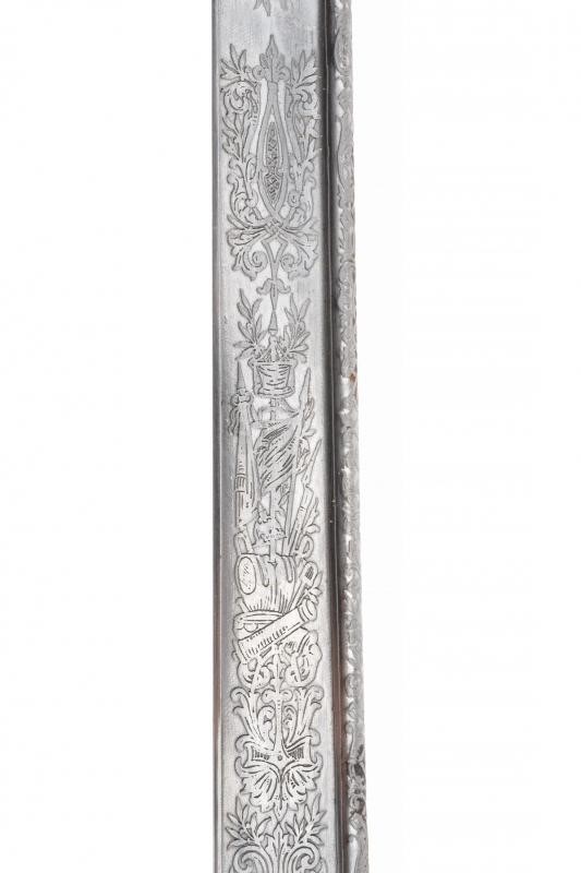 Parti dell'uniforme e spada dell'ultimo comandante della Guardia Nobile, epoca Paolo VI