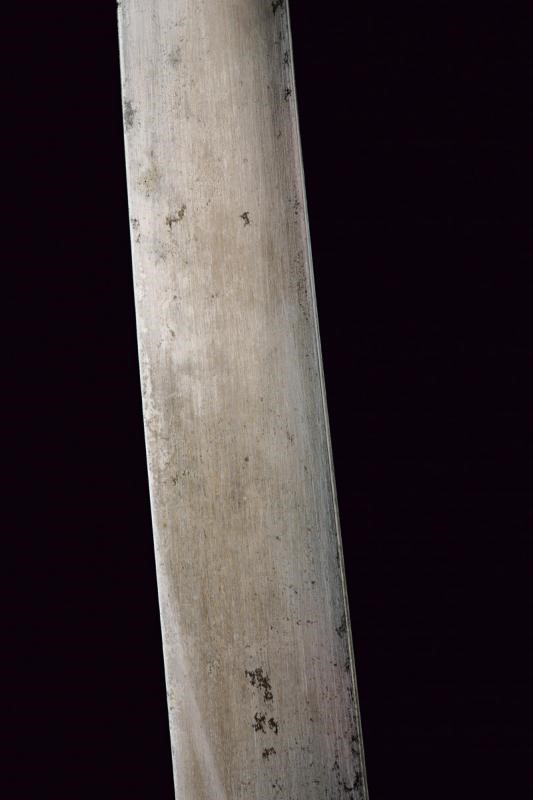 Shamshir con lama in damasco