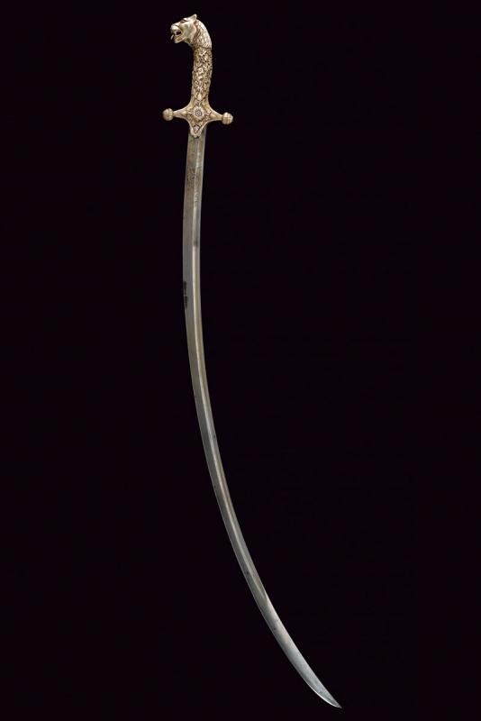 Bella sciabola da ufficiale con lama inglese