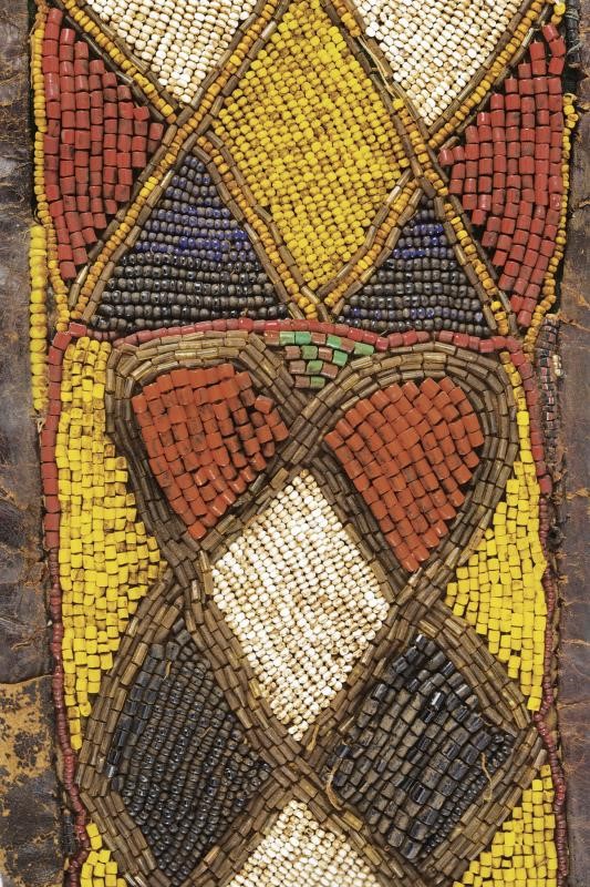 Raro Bastone Rituale Orisha Oko degli Yoruba, con Fodero