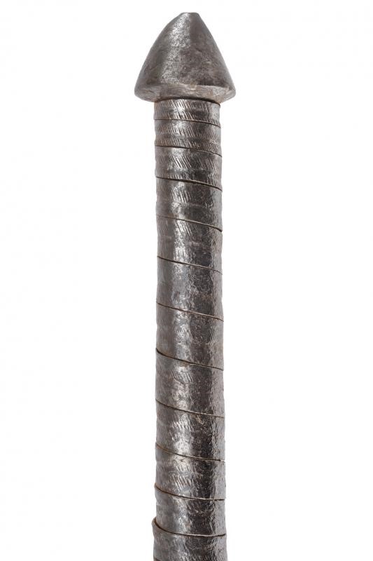 Raro Bastone Rituale Orisha Oko degli Yoruba, con Fodero