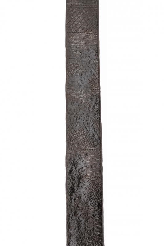 Raro Bastone Rituale Orisha Oko degli Yoruba, con Fodero