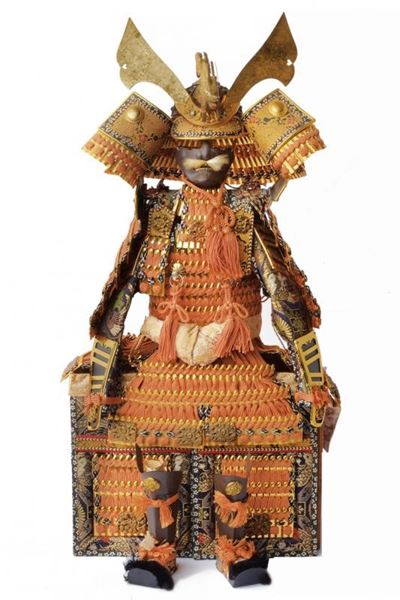 Modello di Armatura da Samurai