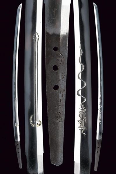 Katana in Shirasaya, Mei: Tanba No Kami Yoshimichi