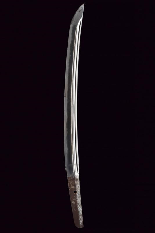 Wakizashi Mei Mimasaka No Kuni Ju Ouchibito Toshinori con Bel Koshirae