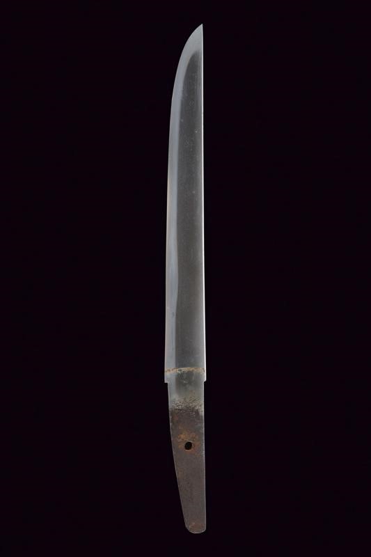 Tanto in Shirasaya con Koshirae