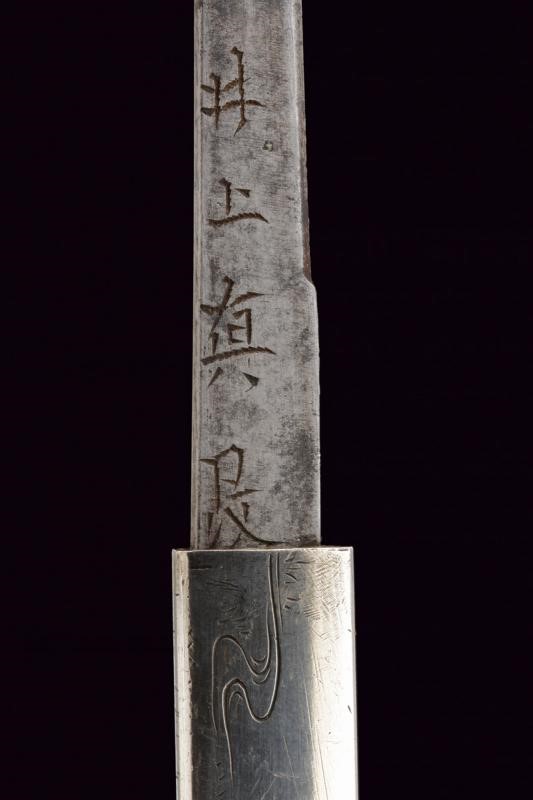 Ken con Fornimenti in Argento Firmato Ana No Kuni Hokenshi Hekabe Mondo Fujiwara Masatomo