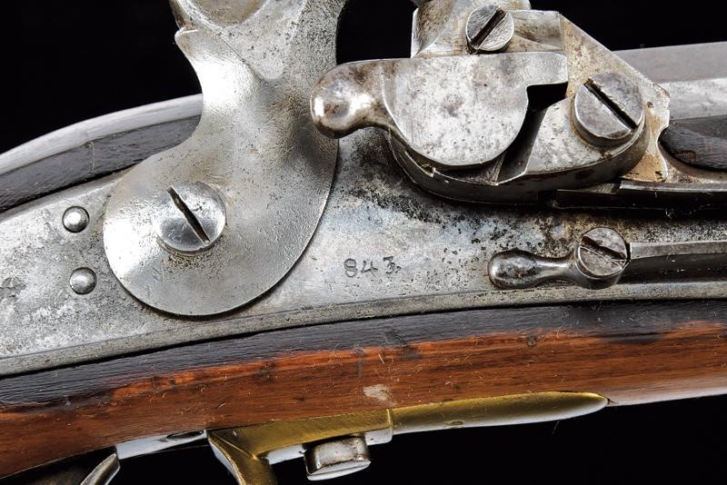 Kammerbuchse Mod. 1842 Sistema Augustin con Baionetta