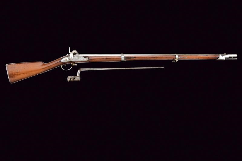 Fucile a Luminello Mod. 1822t del Fondo Garibaldi con Baionetta
