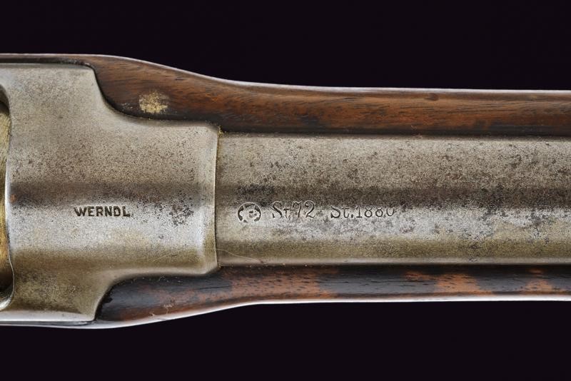 Fucile Werndl Mod. 1867 da Fanteria, con Baionetta