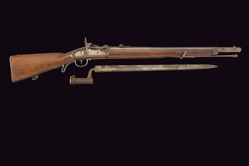 Jagerstutzen Mod. 1854/67 Convertito Wanzel con Baionetta