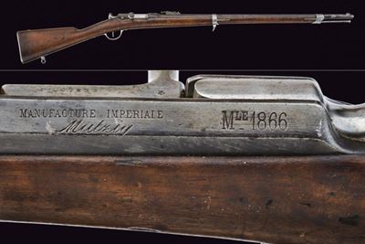 Fucile Chassepot Mod. 1866 a Retrocarica