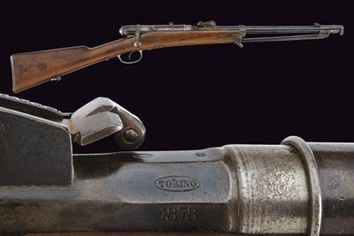 Carabina Vetterli Mod. 1870 con Baionetta