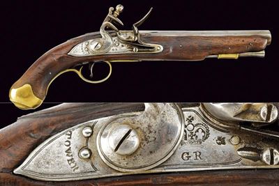 Pistola a Pietra Focaia "sea Service"