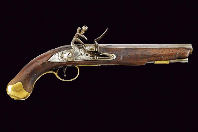 Pistola a Pietra Focaia "sea Service"