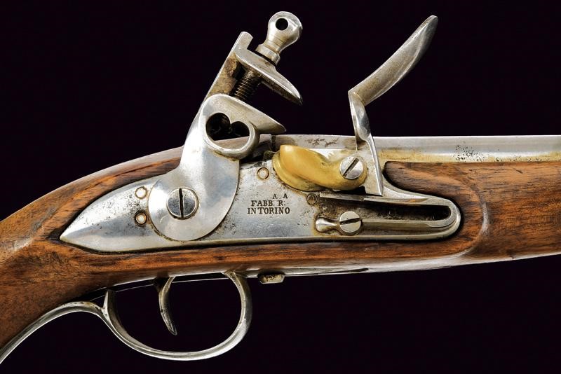 Pistola a Pietra Focaia da Cavalleria An XIII