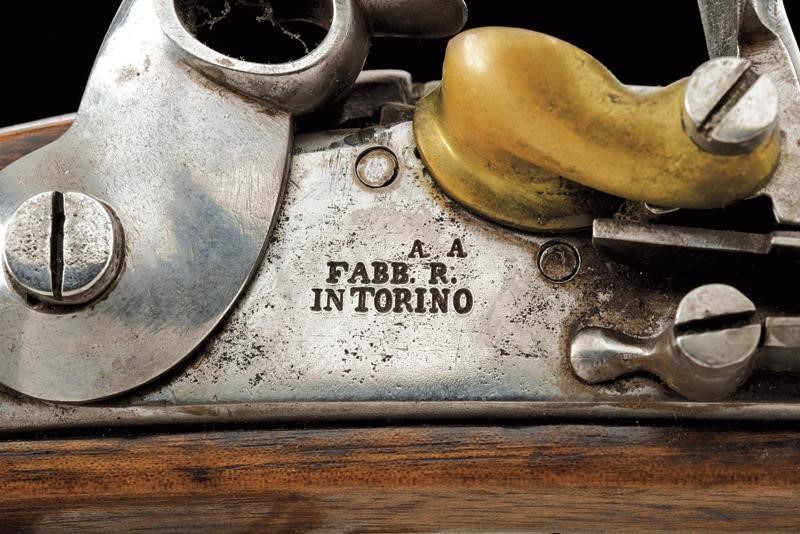 Pistola a Pietra Focaia da Cavalleria An XIII