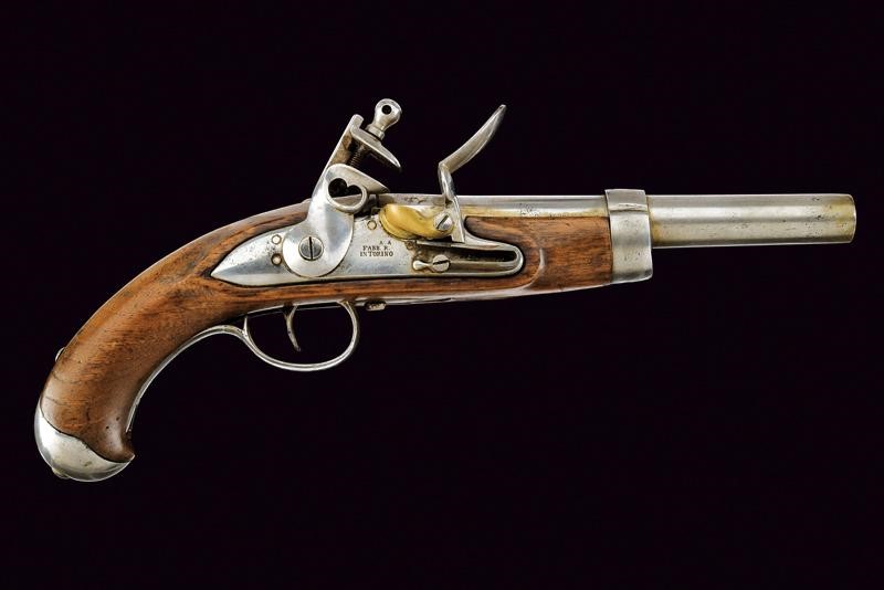 Pistola a Pietra Focaia da Cavalleria An XIII