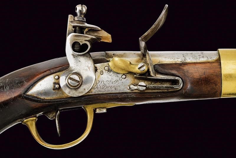 Pistola a Pietra Focaia Modello An XIII