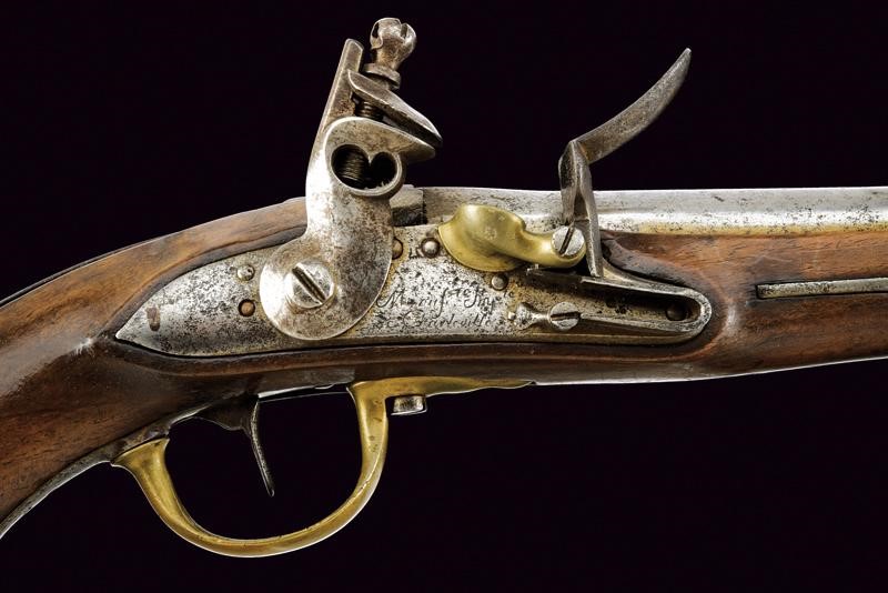 Pistola a Pietra Focaia An IX