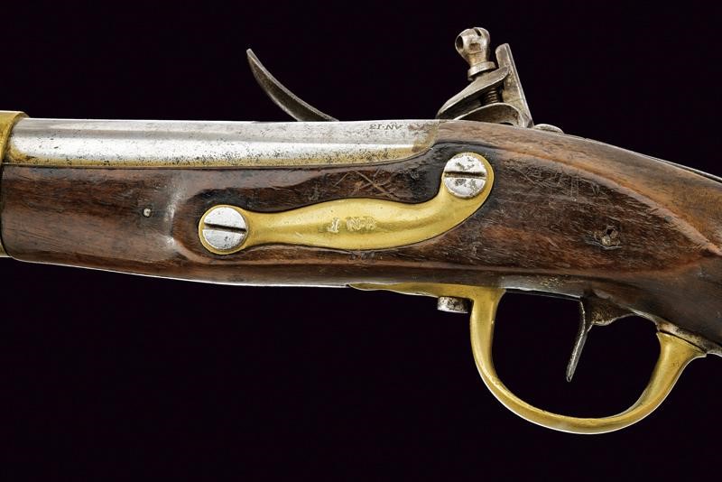 Pistola a Pietra Focaia An IX