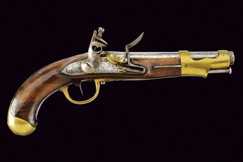 Pistola a Pietra Focaia An IX